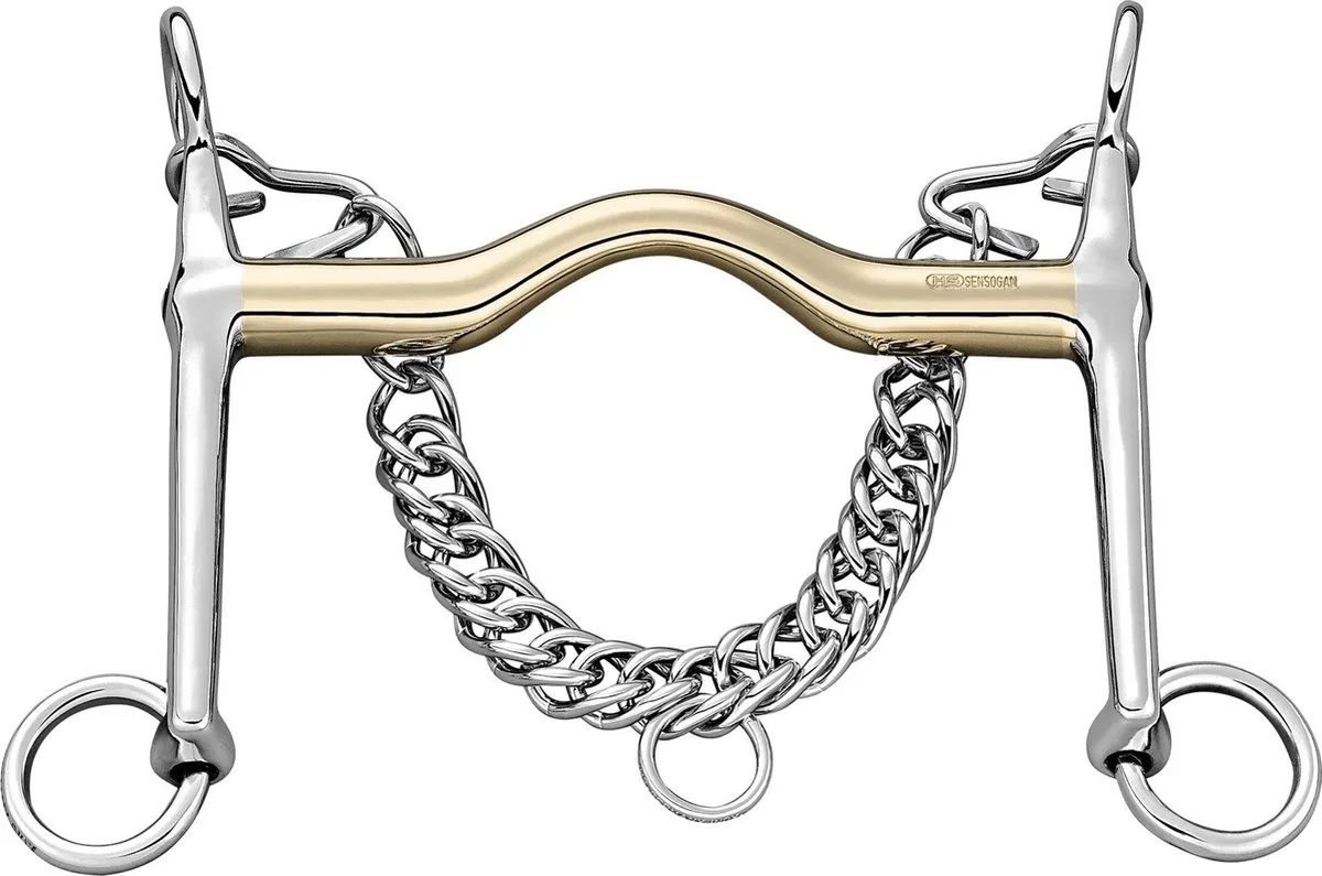 Dressuurstang 2262 16mm aurigan 13.5 | Dressuurstangen paard fra Sprenger – produktbillede
