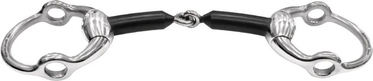 Eggbutt Gag bit stainless steel/hard carbon 13,5 van Sprenger in Kleurloos – productfoto