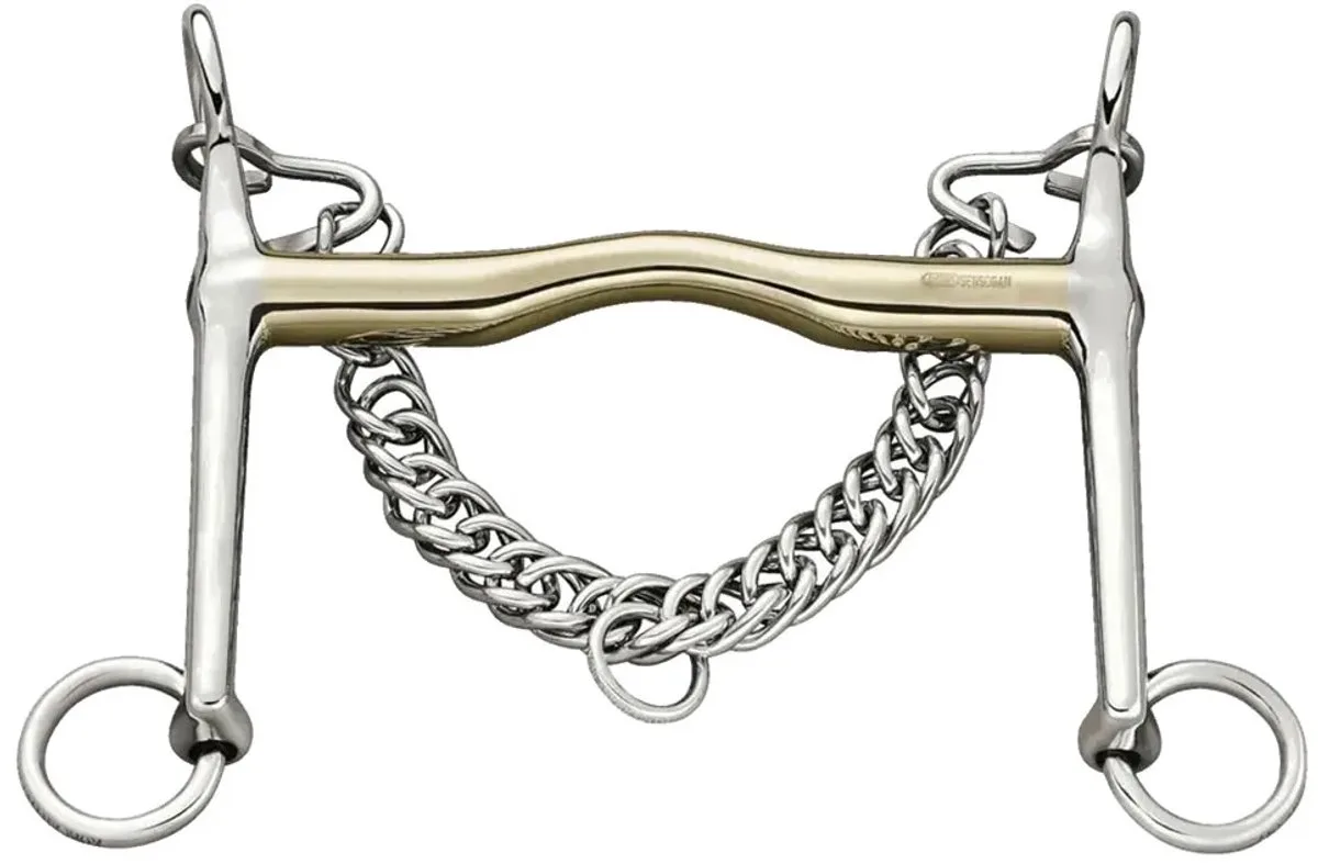Hs Weymouth Sensogan Paard Bit 16mm Zilver 12.5 cm von Sprenger in Silber – Produktfoto