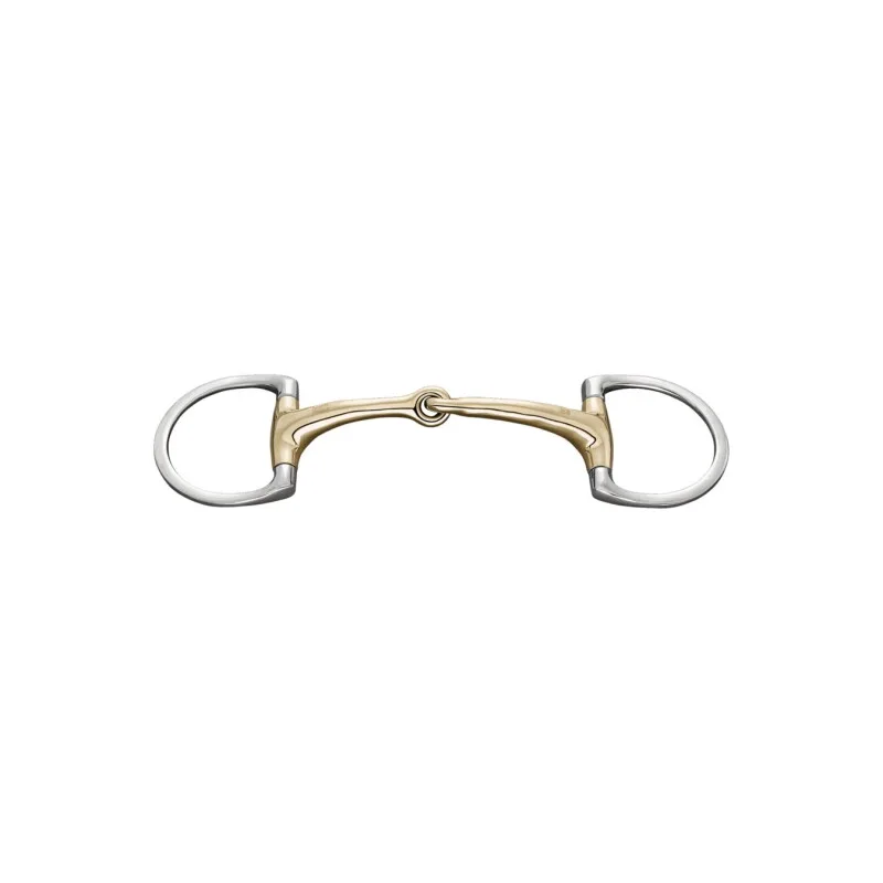 Olivenkopfgebiss Dynamic RS mit D-förmigem Ring 16 mm einfach gebrochen 14,5 cm de Sprenger en Regular – photo produit