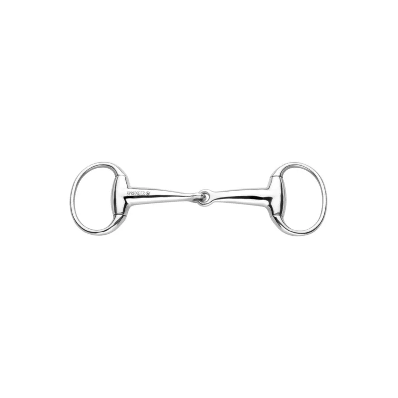 Olivenkopfgebiss einfachgebr. Edelst. Mundsück hohl 13,5 cm von Sprenger in Regular – Produktfoto