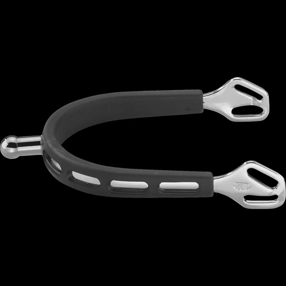 Sporen extra fit extra bolvorming 30 cm | Zwepen/ Sporen paard de Sprenger en Noir, Argent – photo produit