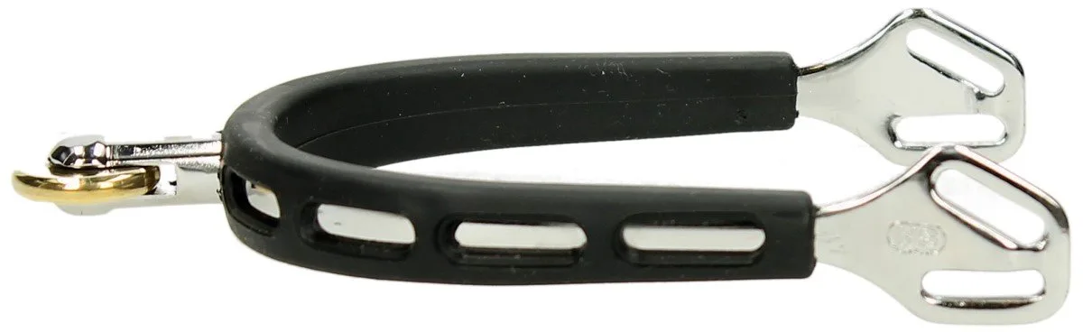 Sporen Ultra Fit extra grip comfort roller 25mm | Zwepen/ Sporen paard från Sprenger i Roest – produktbild