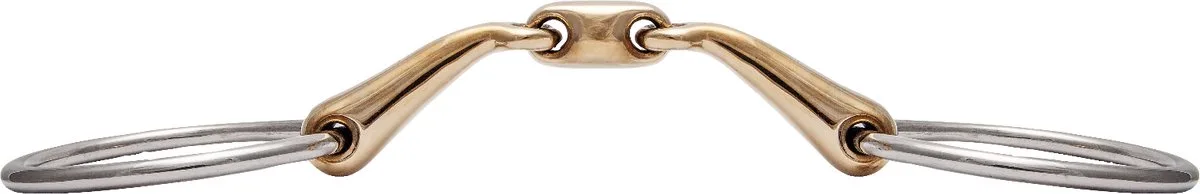 Anatomic Watertrens Dubbel Gebroken - 16mm 13,5 by Stübben in Silver – product photo