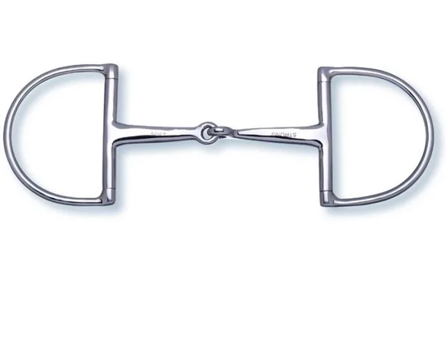 D-trens 2 in 1 edelstaal 12.5 | D-trensen bit paard