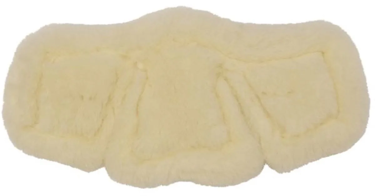 Equi-Soft singel pad Lambskin White von Stübben in Kleurloos – Produktfoto