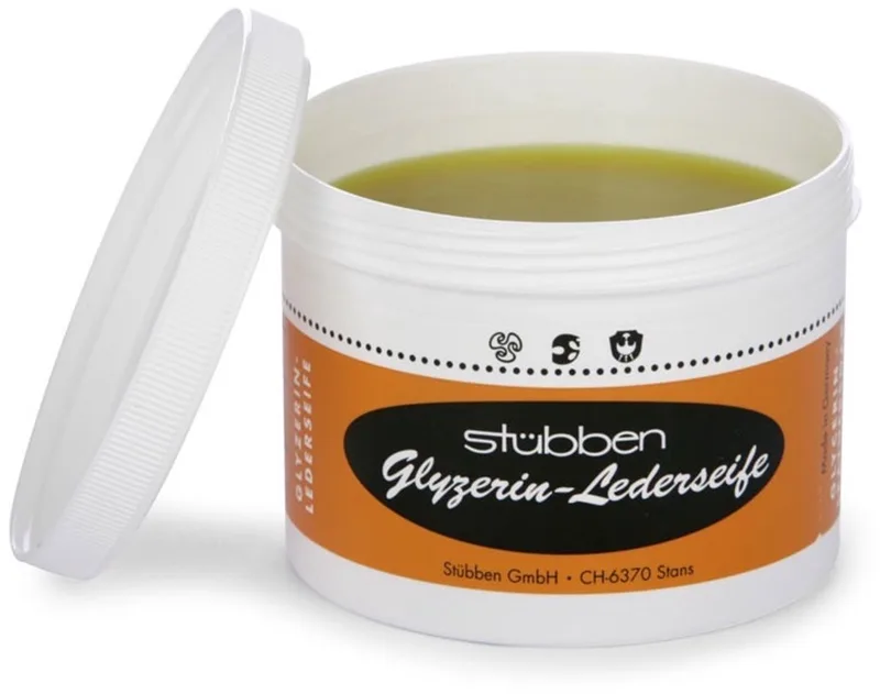 Glycerin Zadel Soap 250g de Stübben en Kleurloos – photo produit