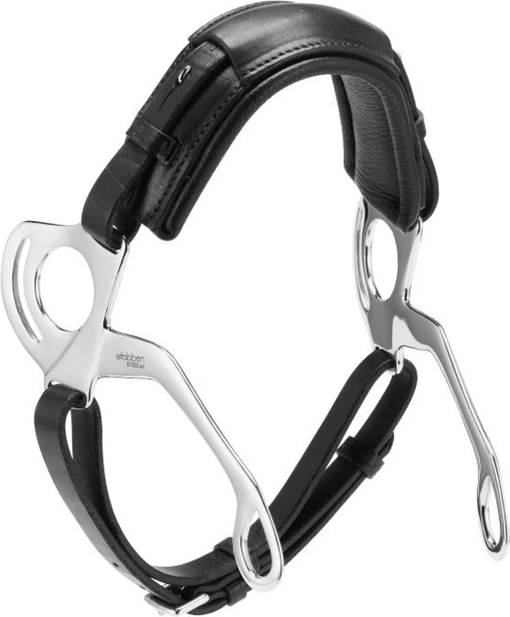 Hackamore Steeltec Pony de Stübben en Noir – photo produit