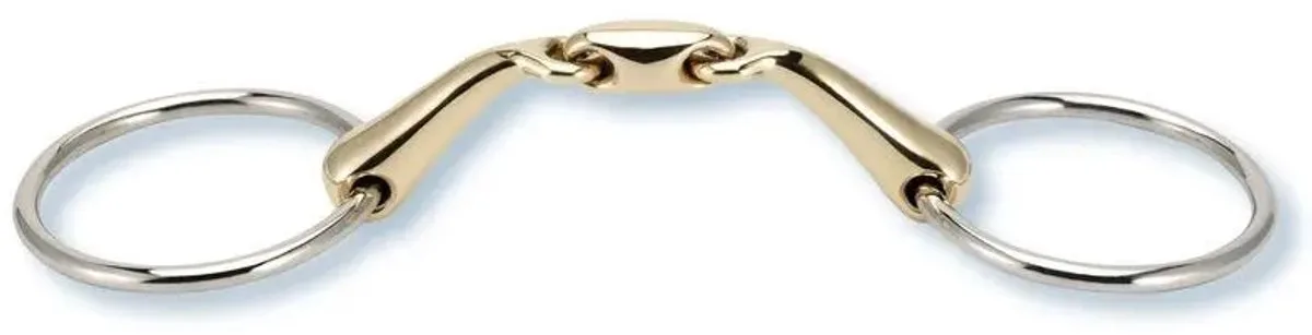 Mors met 2 ringen voor anatomische bijtvorm Stübben de Stübben en Gouden – photo produit
