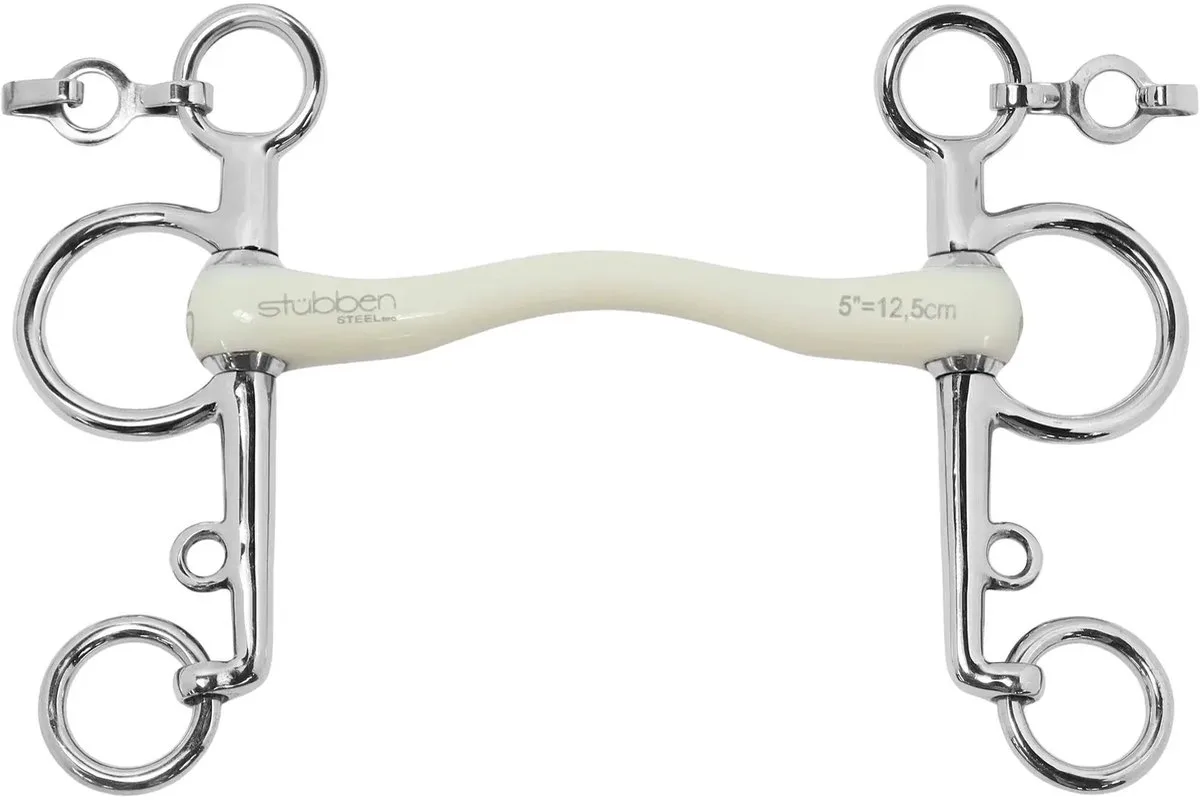 Pelham Fine Line Flex Pelham 16mm 11.5 | Pelhams bit paard de Stübben – photo produit