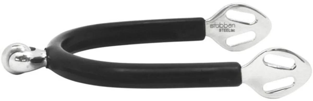 SEQ Sporen Soft Touch Verticaal 20 mm Zilver/Zwart - 20 MM de Stübben en Argent – photo produit