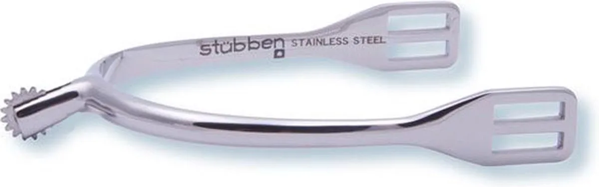 Sporen Fijn Getand Wieltje - 20 MM fra Stübben i Sølv – produktbillede