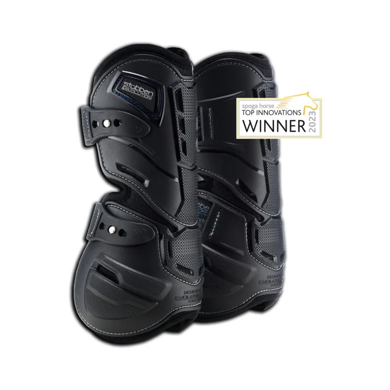 Springgamaschen Hybrid M von Stübben in Schwarz, Regular – Produktfoto