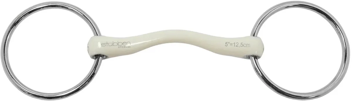 Watertrens Fine Line Flex 16mm 10.5 | Watertrensen bit paard de Stübben – photo produit