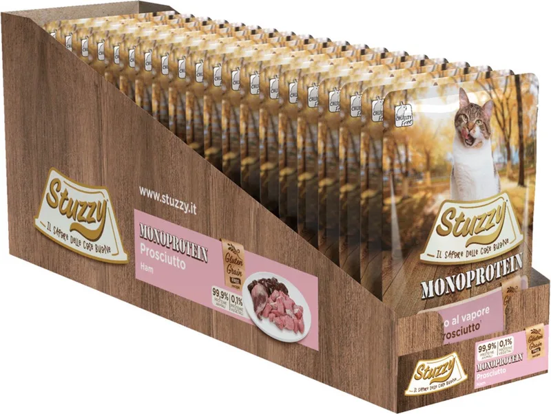 20x Stuzzy Kattenvoer Monoprotein Ham 85 gr by Stuzzy – product photo