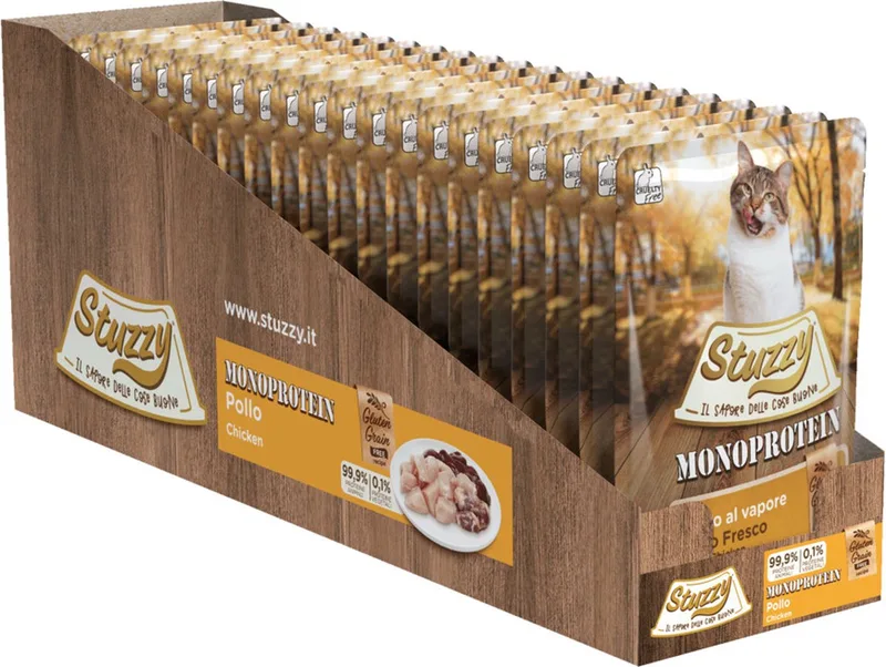 20x Stuzzy Kattenvoer Monoprotein Kip 85 gr by Stuzzy – product photo