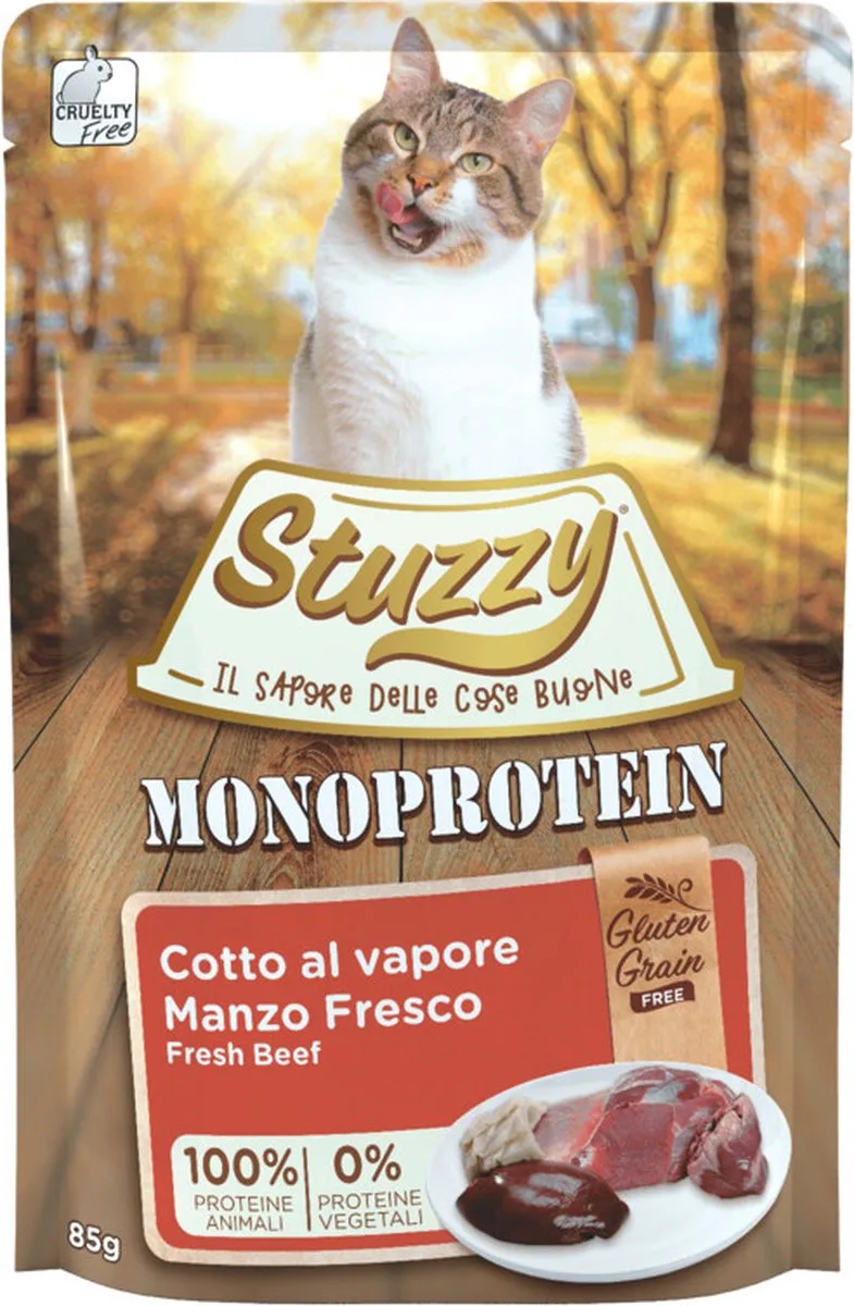 20x Stuzzy Kattenvoer Monoprotein Rund 85 gr de Stuzzy – photo produit