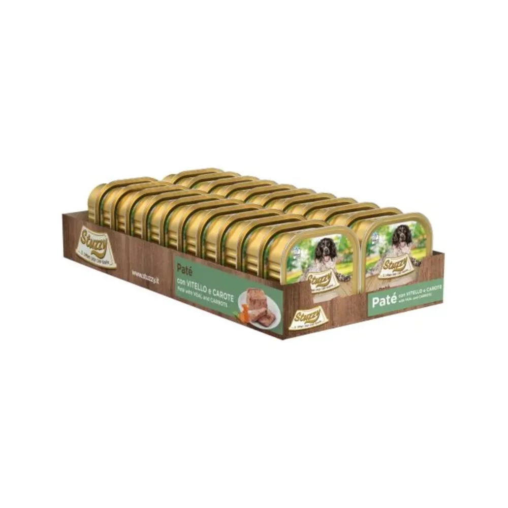 22x Stuzzy Hondenvoer Paté Kalf 150 gr från Stuzzy – produktbild