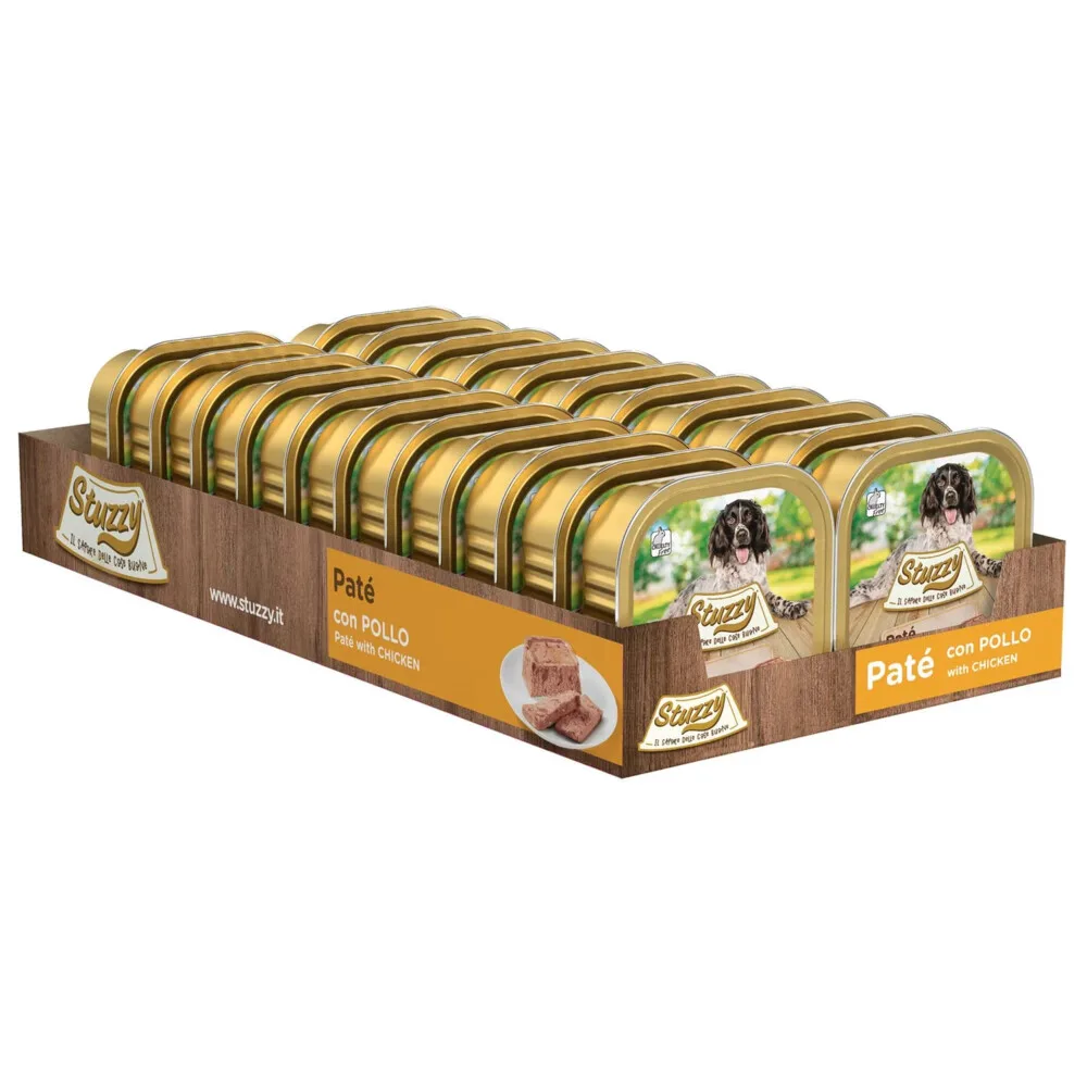 22x Stuzzy Hondenvoer Paté Kip 150 gr från Stuzzy – produktbild