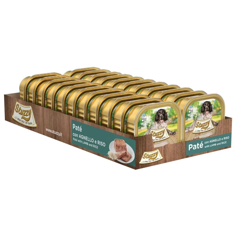 22x Stuzzy Hondenvoer Paté Lam & Rijst 150 gr från Stuzzy – produktbild