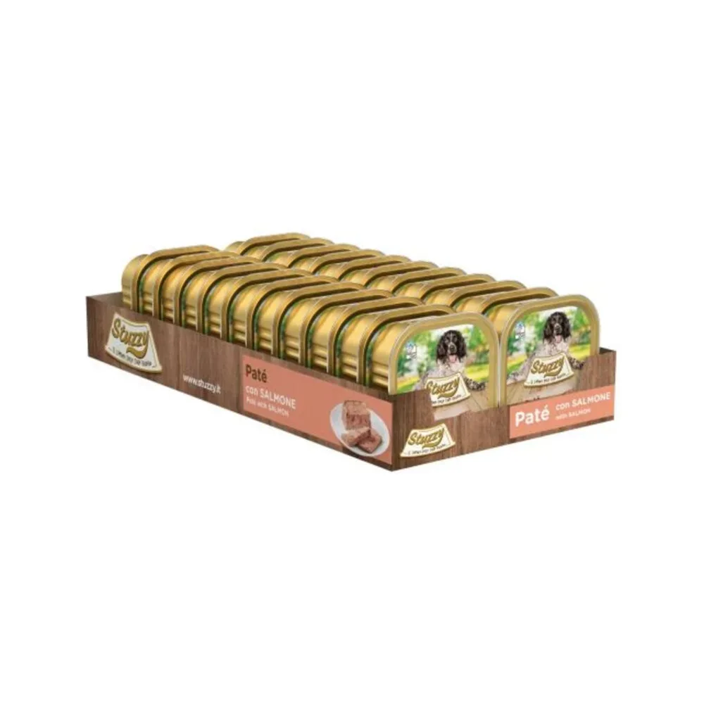 22x Stuzzy Hondenvoer Paté Zalm 150 gr från Stuzzy – produktbild