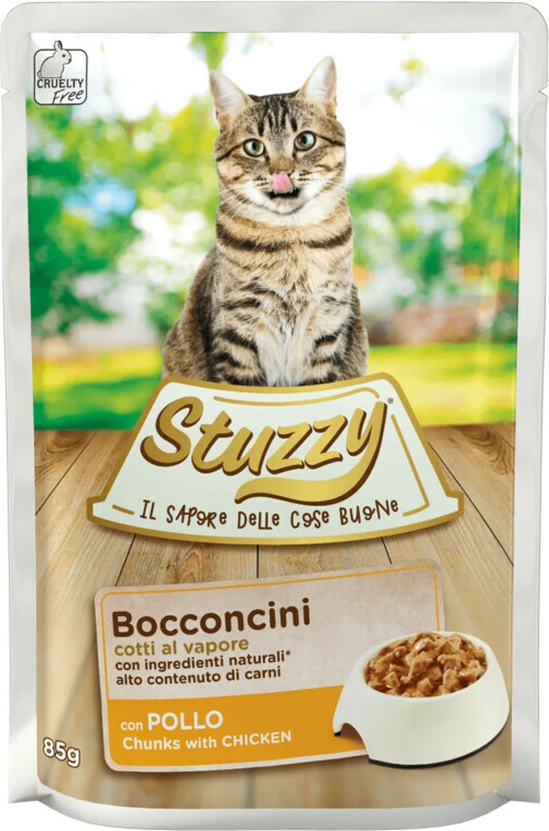 24x Stuzzy Kattenvoer Pouch Kip in Gelei 85 gr by Stuzzy – product photo