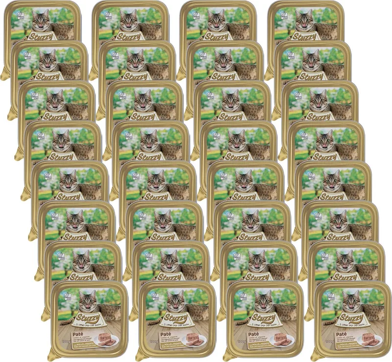 32x Stuzzy Kattenvoer Paté Kip - Lever 100 gr by Stuzzy – product photo