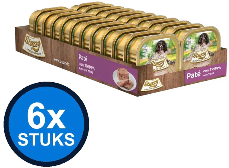 6x Stuzzy - Hond Paté Pens - Hondenvoer Natvoer - 150g von Stuzzy – Produktfoto