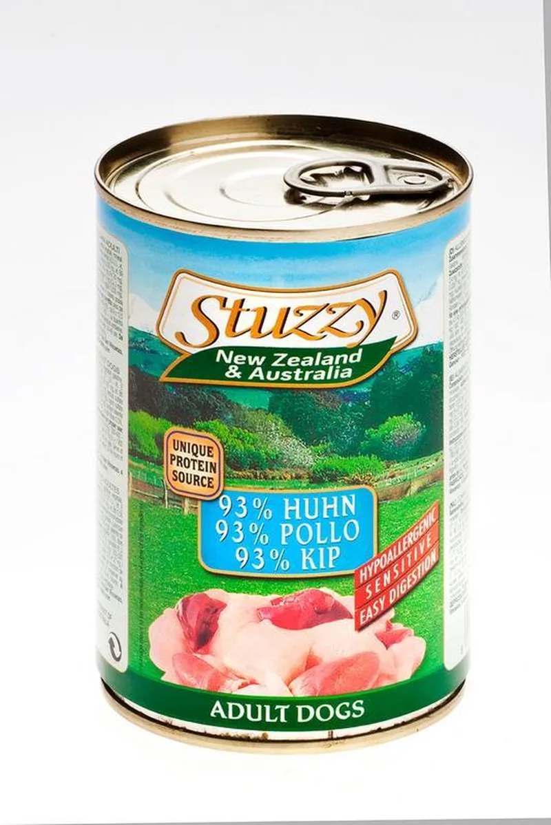 Adult Hondenvoer - Kip - 24 St à 400 gr fra Stuzzy – produktbillede