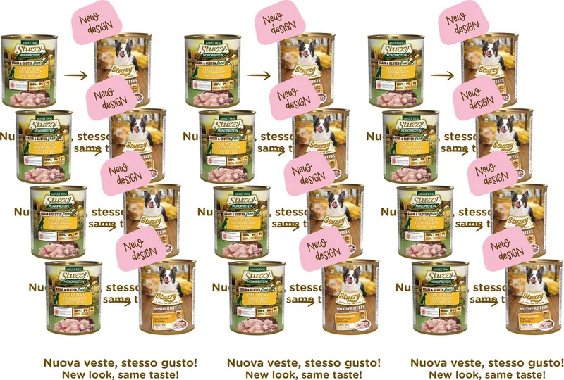 Blik Adult 800 g - Hondenvoer - 12 x Kip de Stuzzy – photo produit