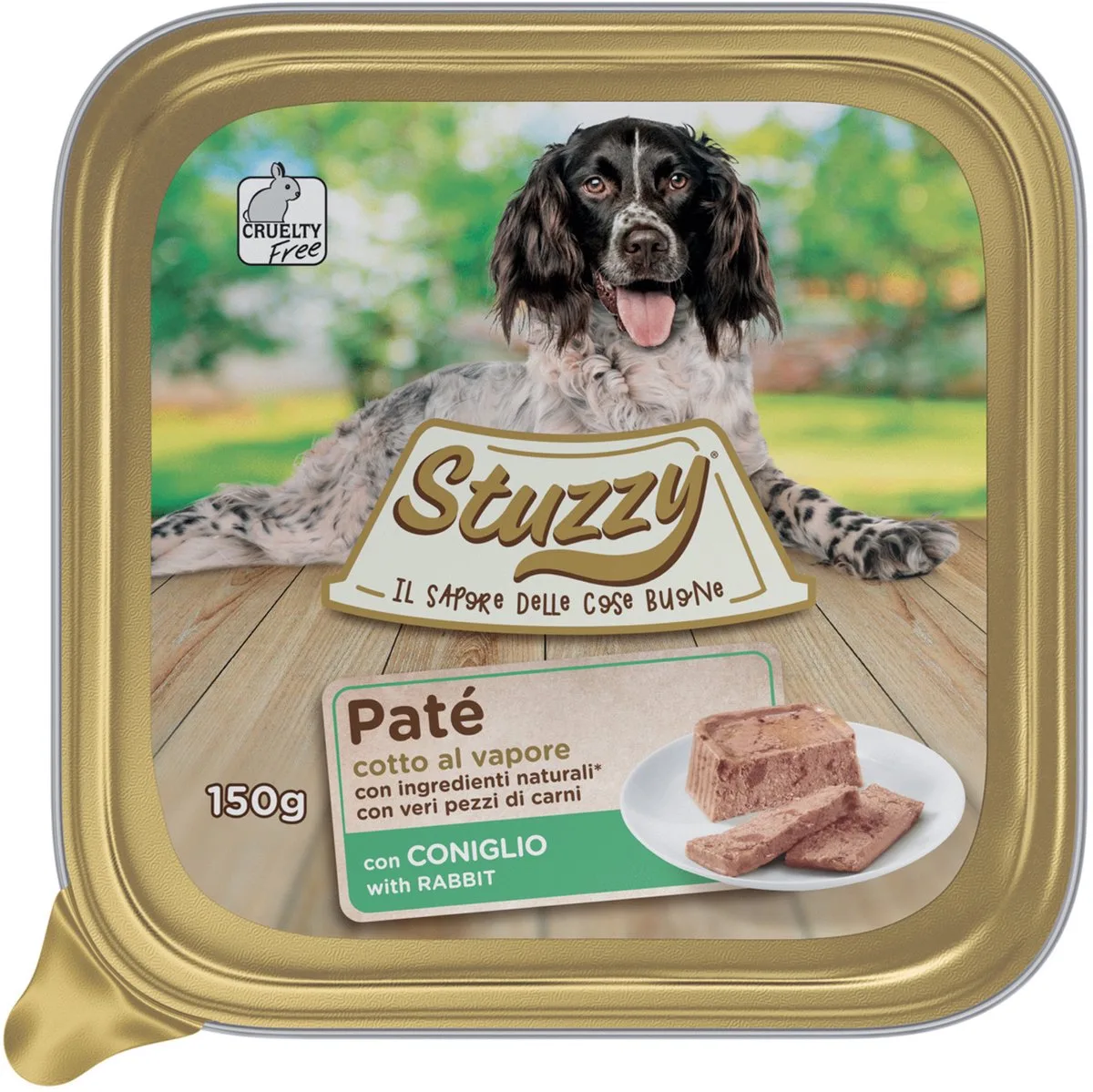 Konijn - Hond - Natvoer - 22 x 150 gr från Stuzzy – produktbild