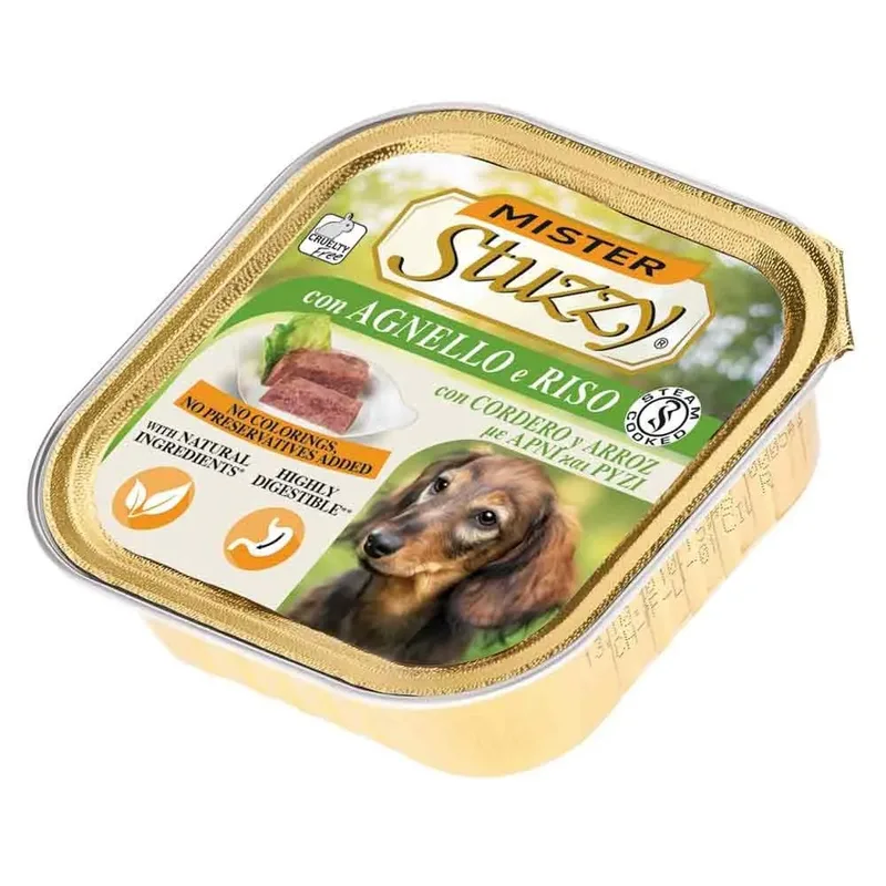Lamm-nassfutter Für Hunde 150g van Stuzzy – productfoto