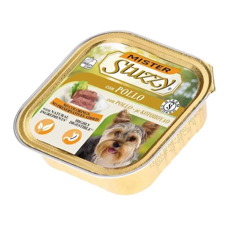 Nat Hondenvoer Met Kip 150g de Stuzzy – photo produit