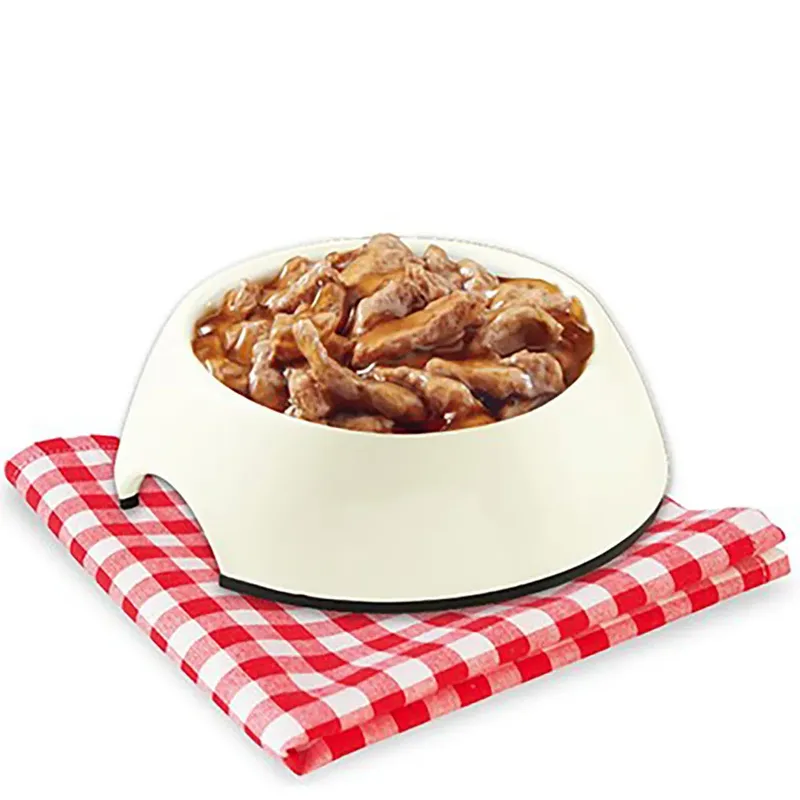 Sfilaccetti Avec Nourriture Humide Pour Chiens à La Viande De Poisson Blanc 100g de Stuzzy – photo produit