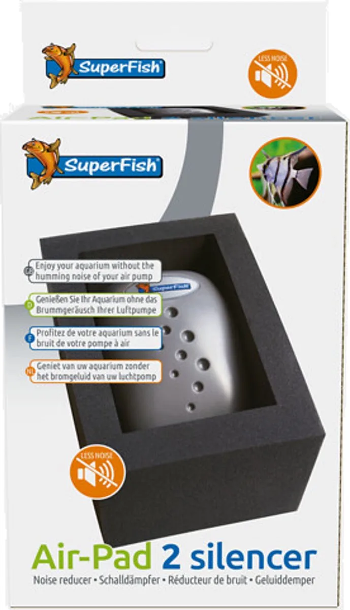 Air Pad Silencer 2 de SuperFish en Gris – photo produit