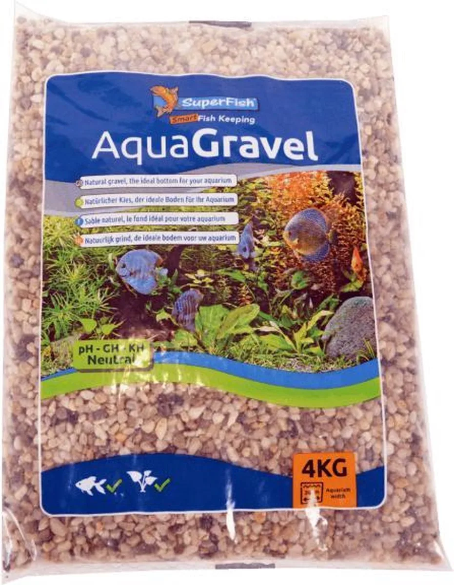 aqua grind 3-6 mm 4 kg de SuperFish en Rose – photo produit