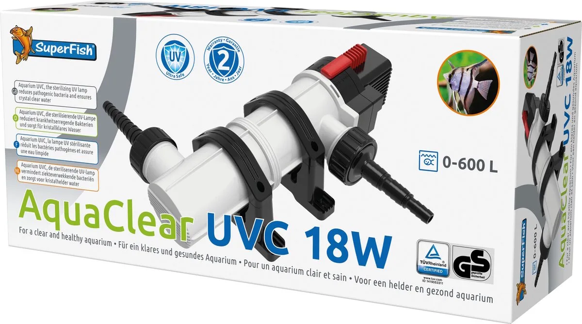 Aquaclear UV 18W de SuperFish – photo produit