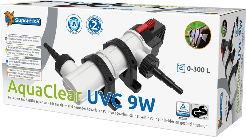 Aquaclear UVC - UV Filter Aquarium de SuperFish en Color – photo produit