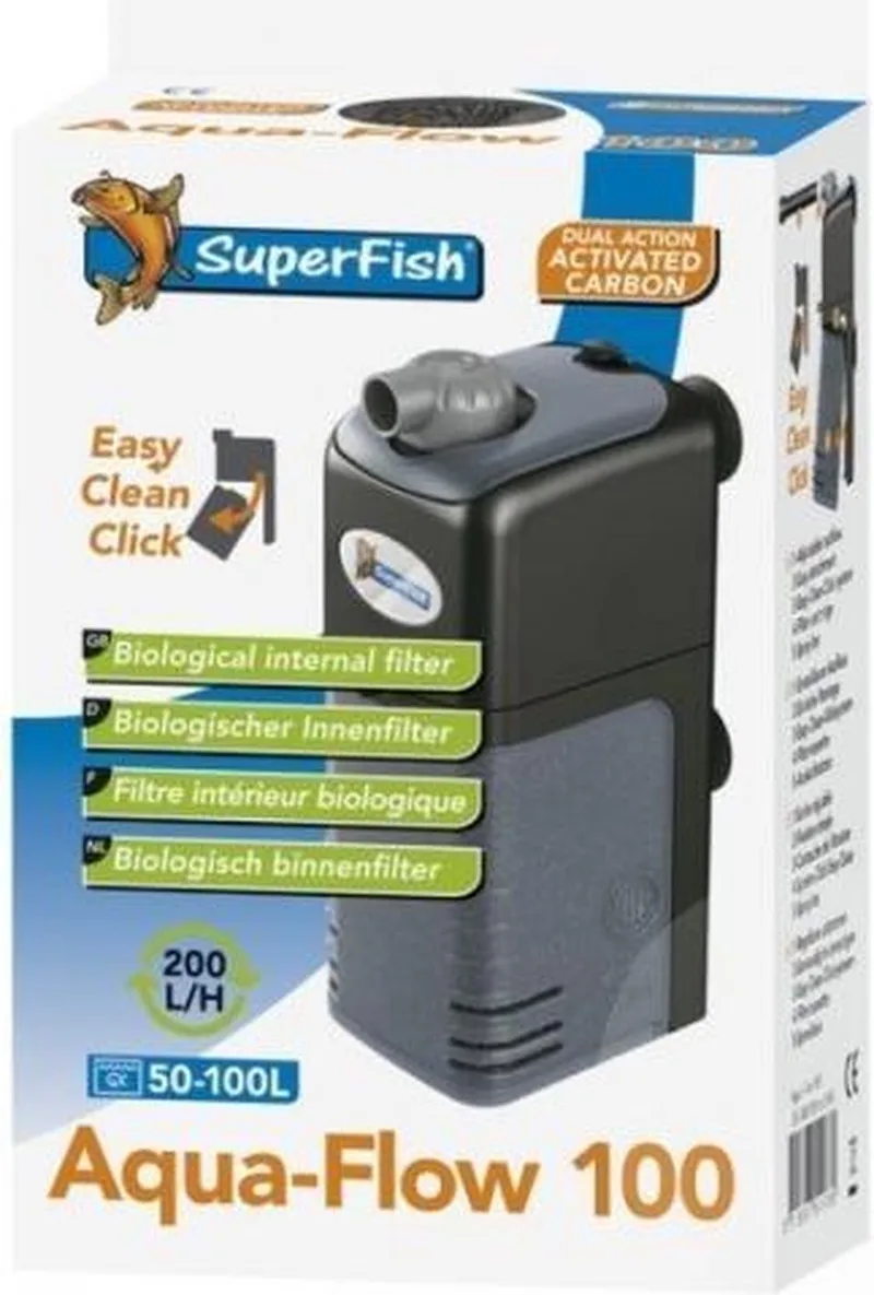 AquaFlow 100 Dual Action - Aquariumfilter - 200 L/u by SuperFish – product photo