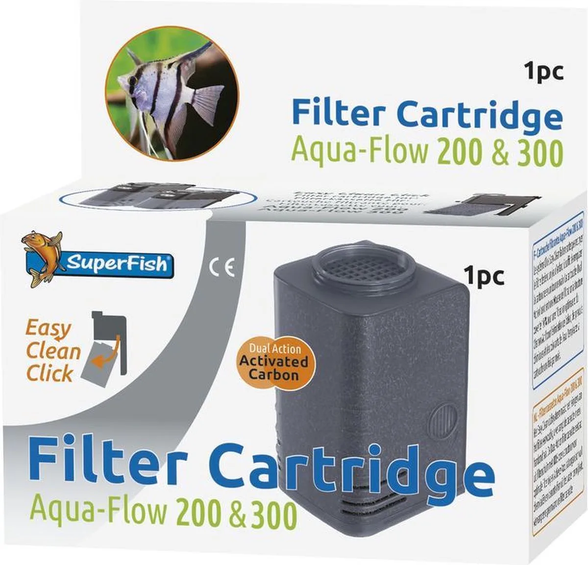 aquaflow 200/300 easy click cartridge de SuperFish – photo produit