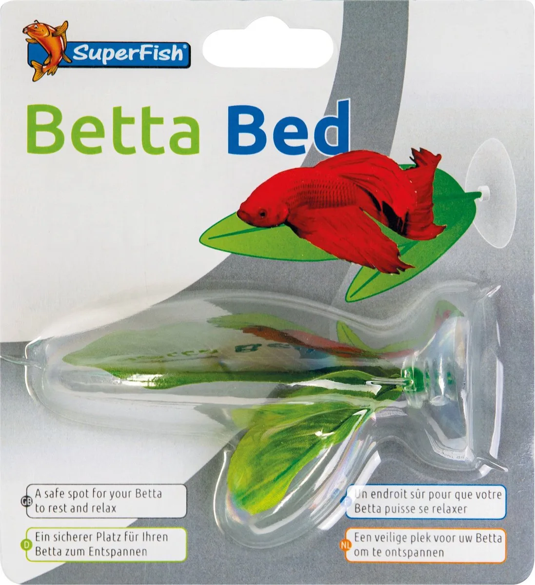 Beta Bed - Rustplaats Betta's by SuperFish in Color – product photo