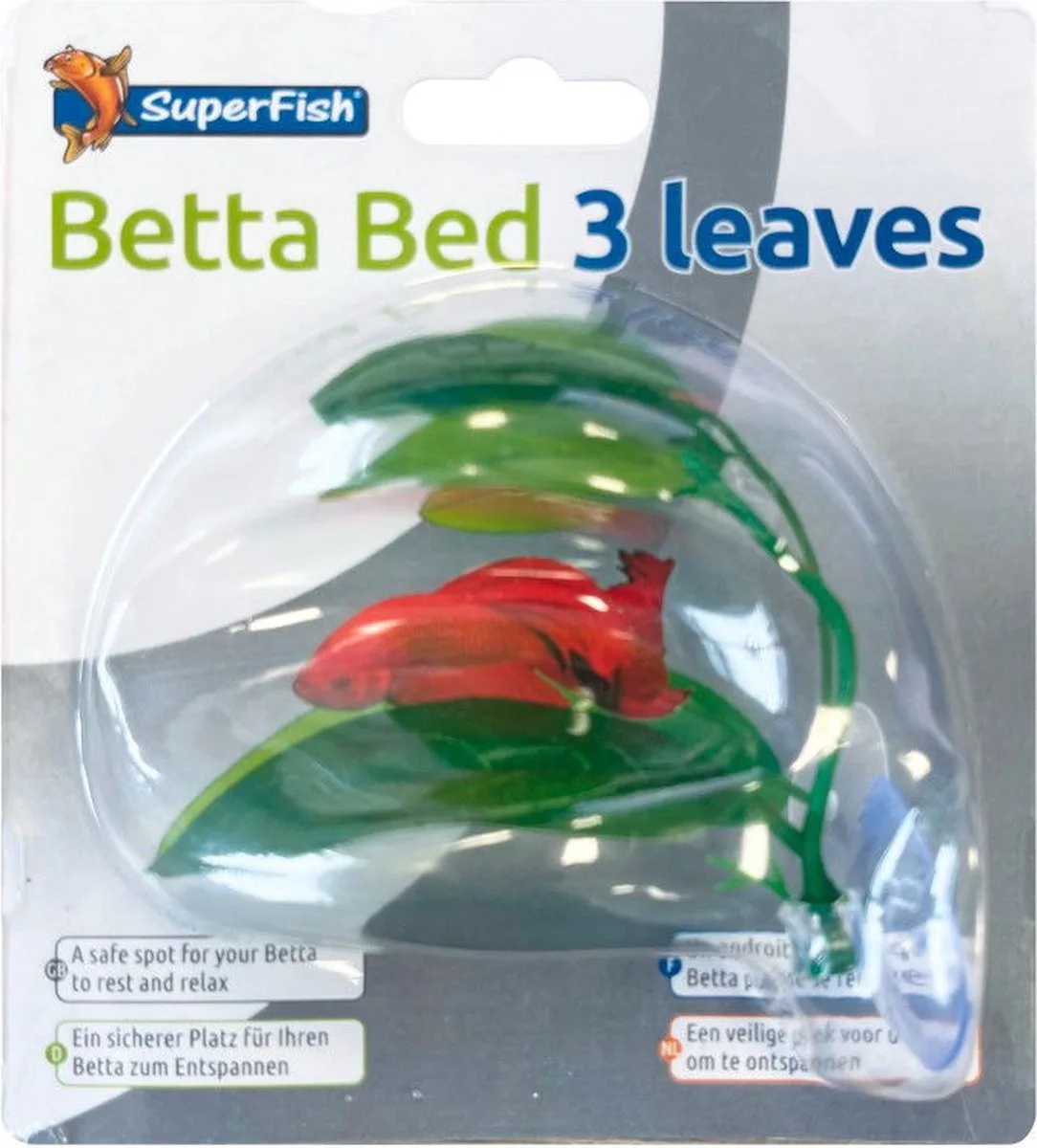 Betta bed 3 Leaves by SuperFish in Color – product photo