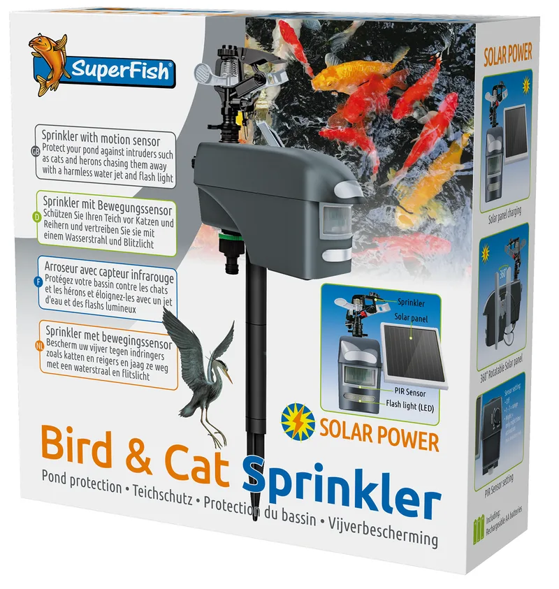 Bird & Cat Sprinkler by SuperFish – product photo