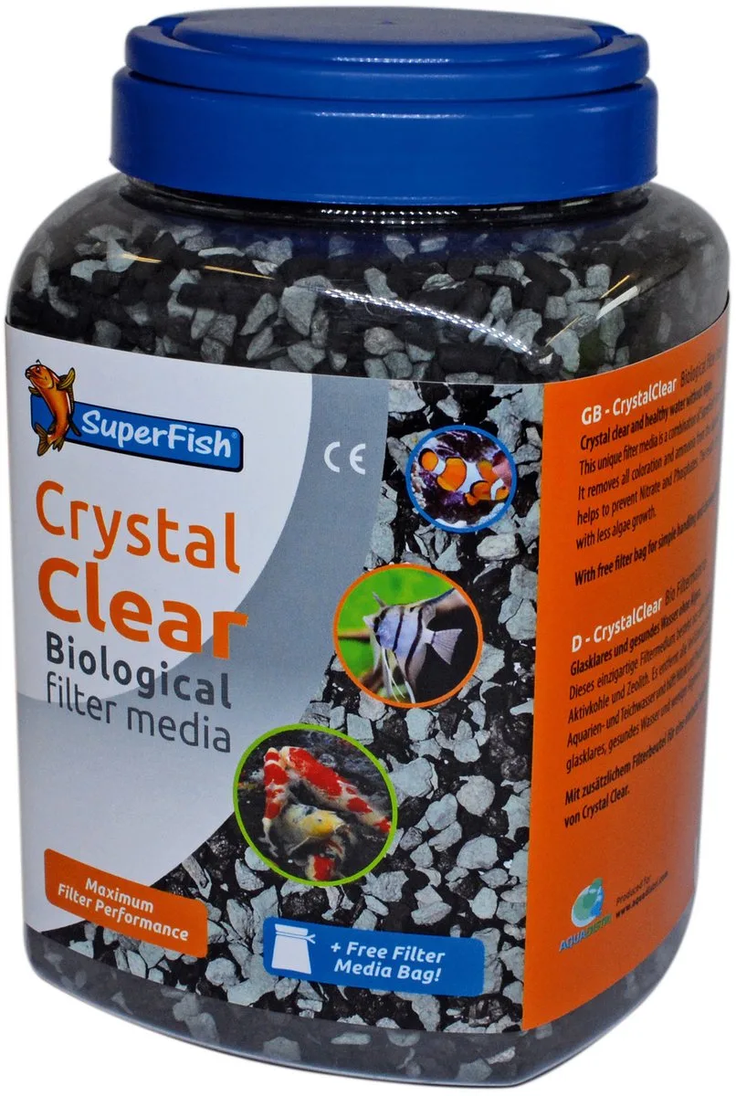Crystal Clear Media - 2 L van SuperFish – productfoto