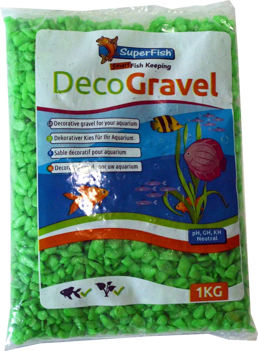 Deco Grind Neon 1KG de SuperFish en Vert – photo produit