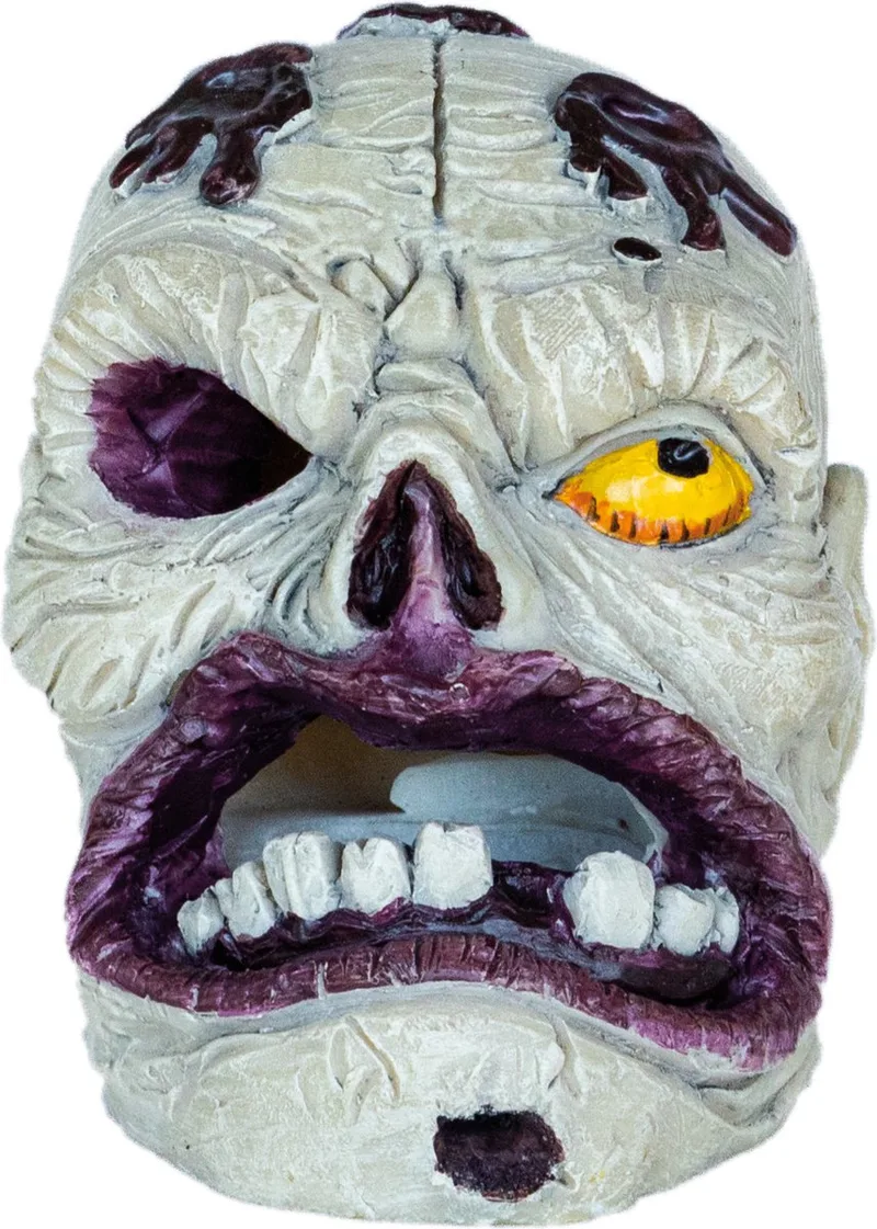 Deco Led Monster Zombie - Aquarium - Ornament - 13x10x11 cm by SuperFish in Green – product photo
