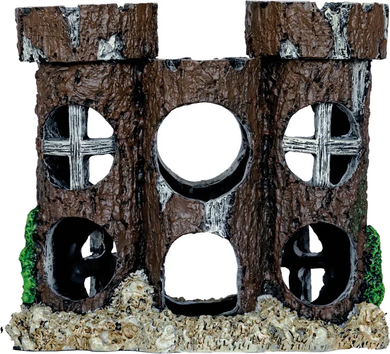 Deco Round Castle - Aquarium - Ornament - 11.5x8.5x10.5 cm M by SuperFish – product photo