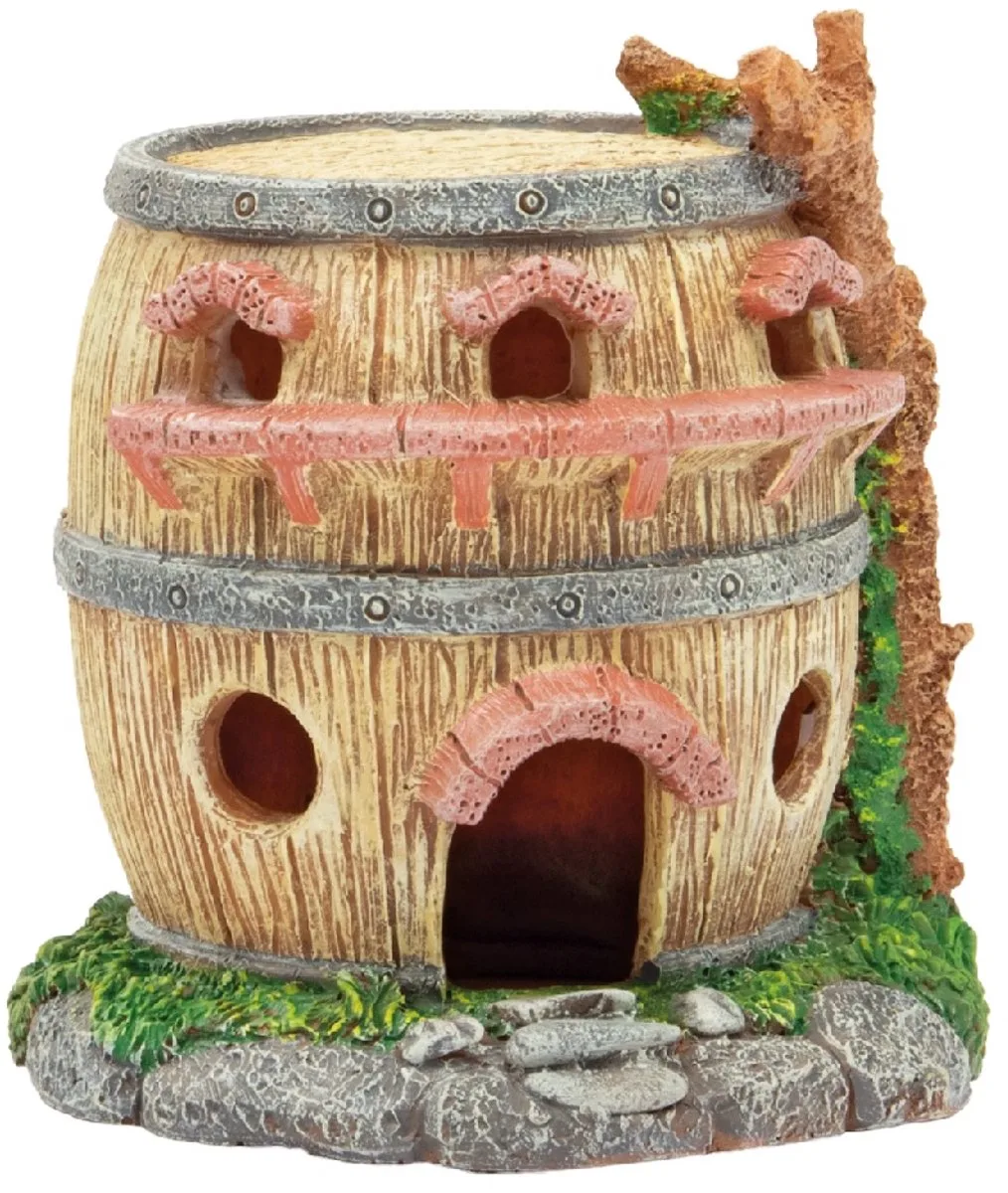 Decoratie kruik huis 9,3x9,2x9,7cm by SuperFish – product photo