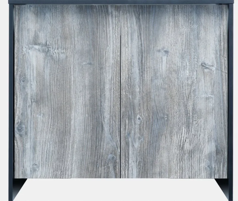 Design Meubel - Aquariummeubel - 77x45x87 cm Pasa de SuperFish en Noir – photo produit