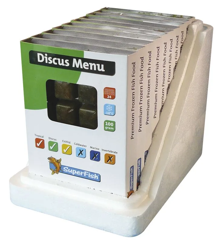 Diepvries Discus Menu 100gr de SuperFish – photo produit